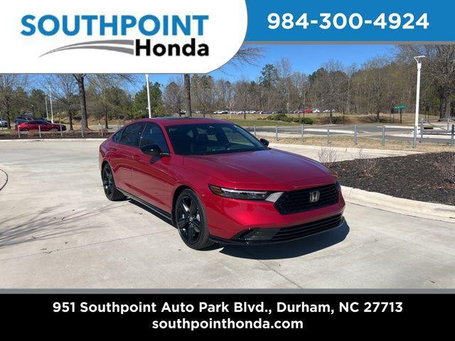 new 2025 Honda Accord Hybrid car, priced at $36,980