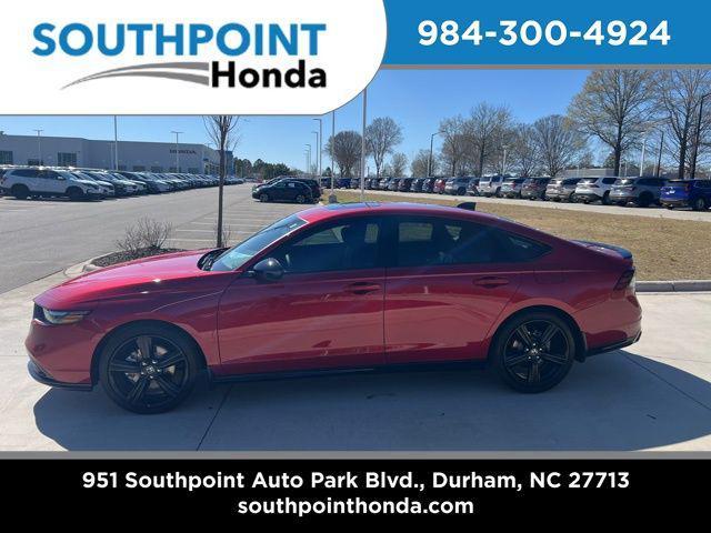 new 2025 Honda Accord Hybrid car, priced at $36,980