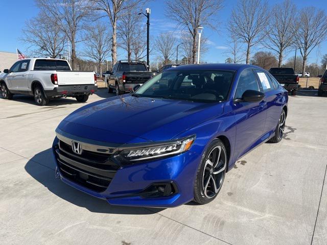 used 2021 Honda Accord car, priced at $25,533