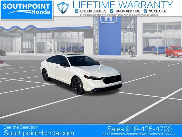 new 2025 Honda Accord Hybrid car, priced at $35,260