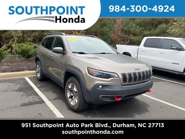 used 2019 Jeep Cherokee car, priced at $20,412