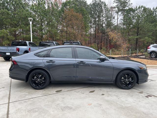 new 2025 Honda Accord car, priced at $31,655