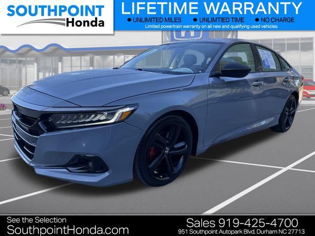 used 2022 Honda Accord car, priced at $24,905