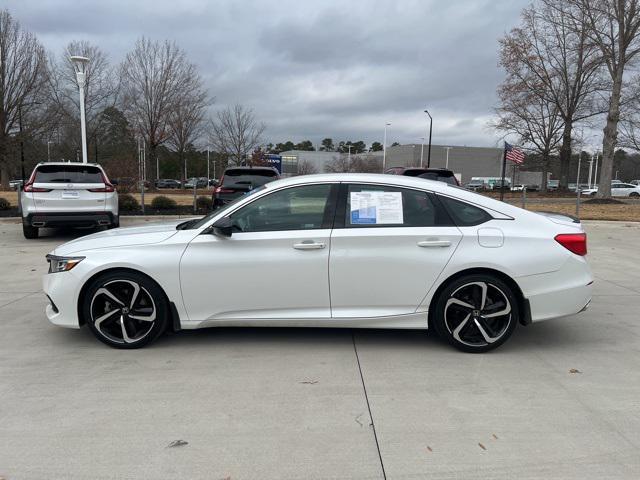 used 2022 Honda Accord car, priced at $27,042