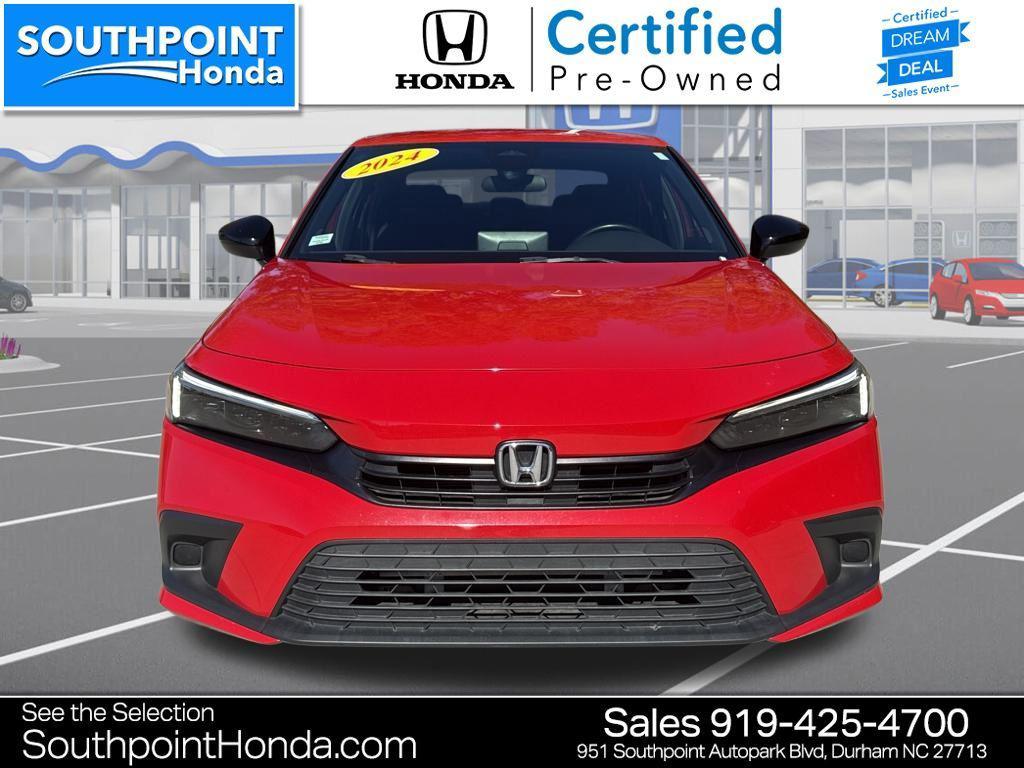 used 2024 Honda Civic car, priced at $23,712