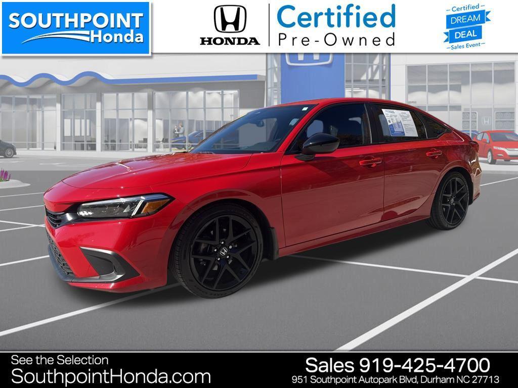 used 2024 Honda Civic car, priced at $23,712