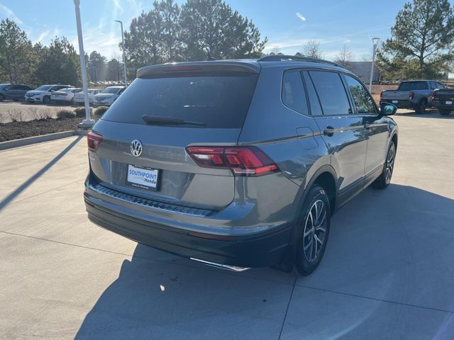 used 2021 Volkswagen Tiguan car, priced at $19,338