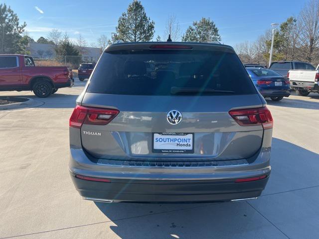 used 2021 Volkswagen Tiguan car, priced at $19,338