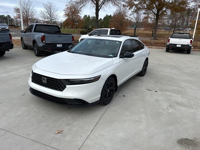 new 2025 Honda Accord car, priced at $32,110