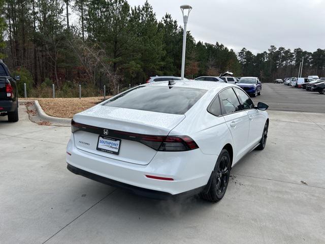 new 2025 Honda Accord car, priced at $32,110