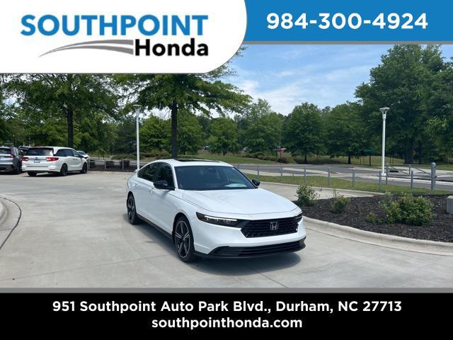 new 2025 Honda Accord Hybrid car, priced at $35,260