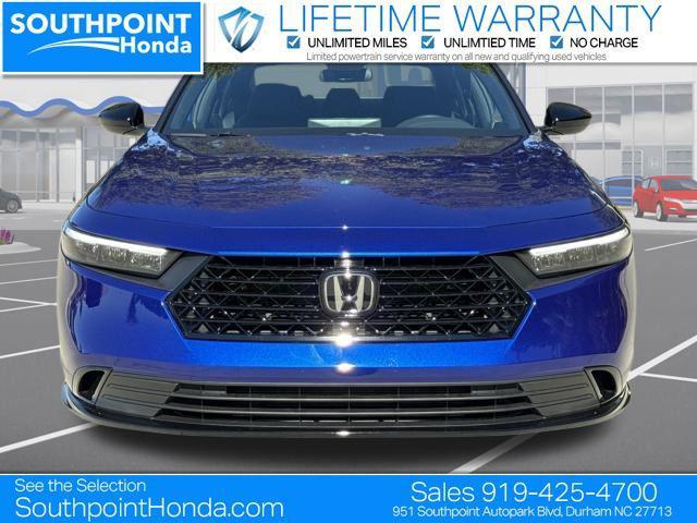 new 2025 Honda Accord Hybrid car, priced at $37,025
