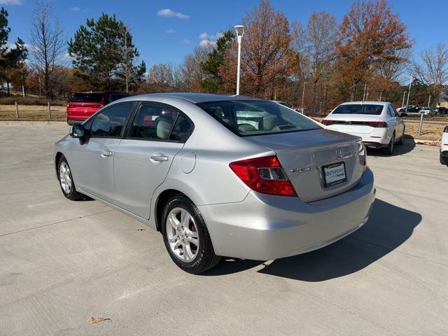 used 2012 Honda Civic car, priced at $7,258