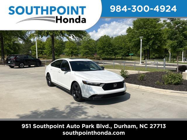 new 2025 Honda Accord Hybrid car, priced at $36,980
