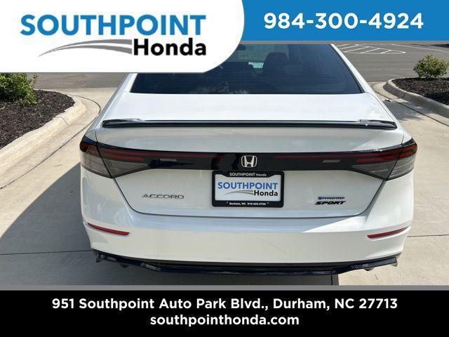 new 2025 Honda Accord Hybrid car, priced at $36,980