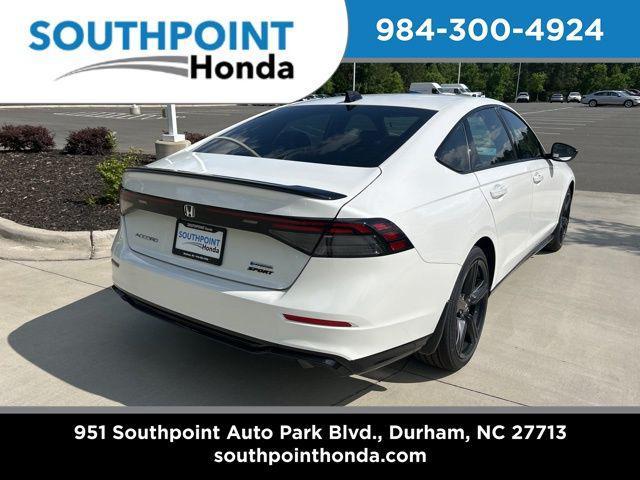 new 2025 Honda Accord Hybrid car, priced at $36,980