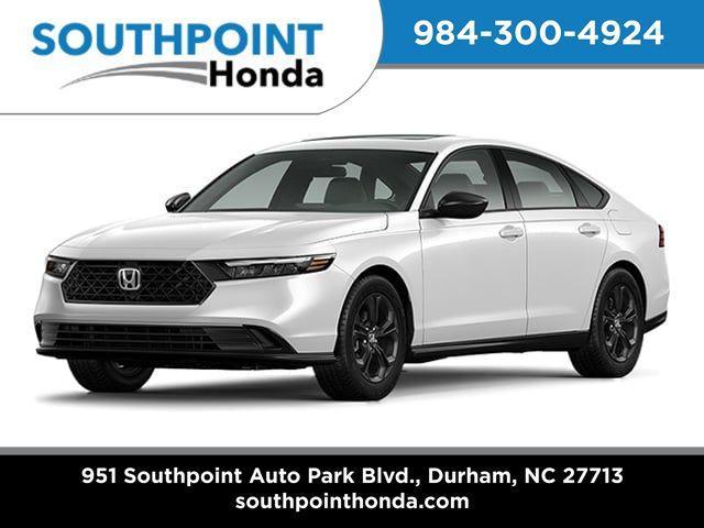 new 2025 Honda Accord car, priced at $32,210