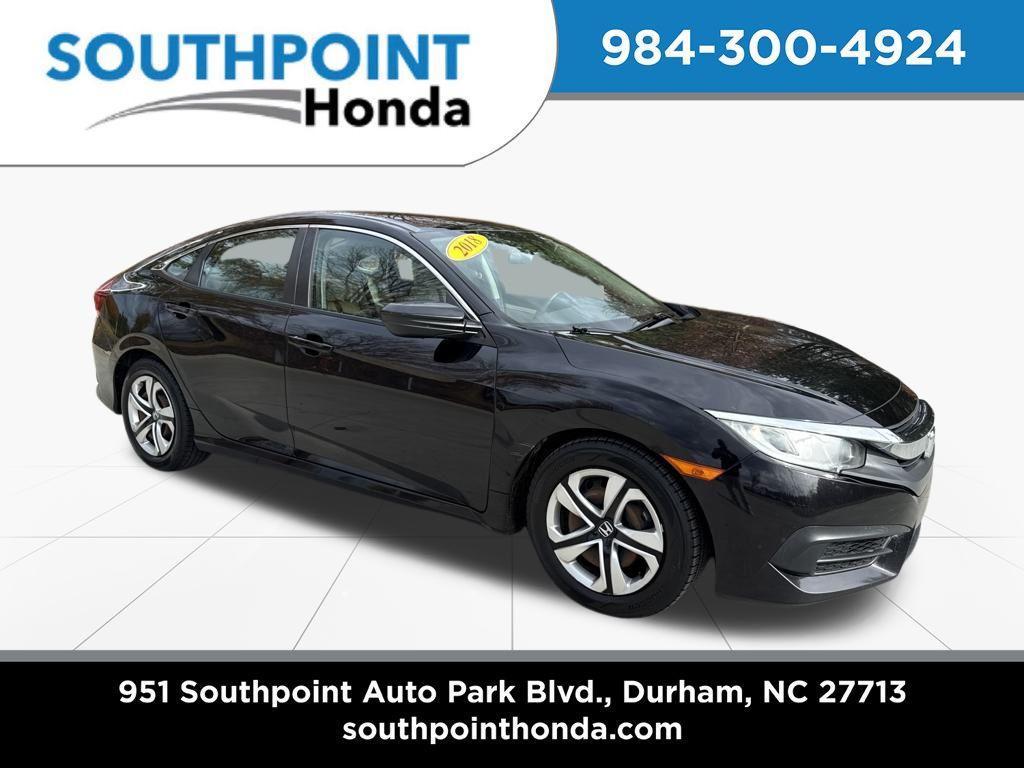 used 2018 Honda Civic car, priced at $11,719