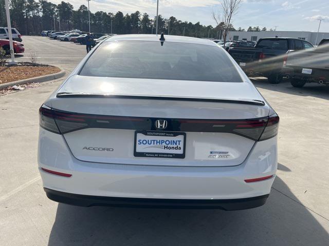 new 2025 Honda Accord Hybrid car, priced at $35,205