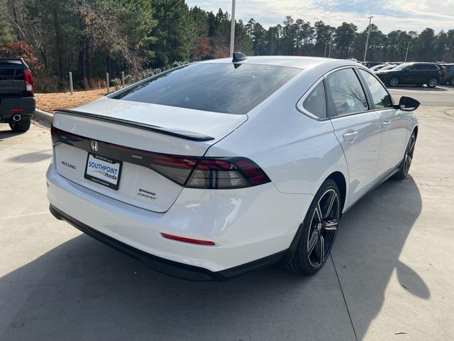 new 2025 Honda Accord Hybrid car, priced at $35,205