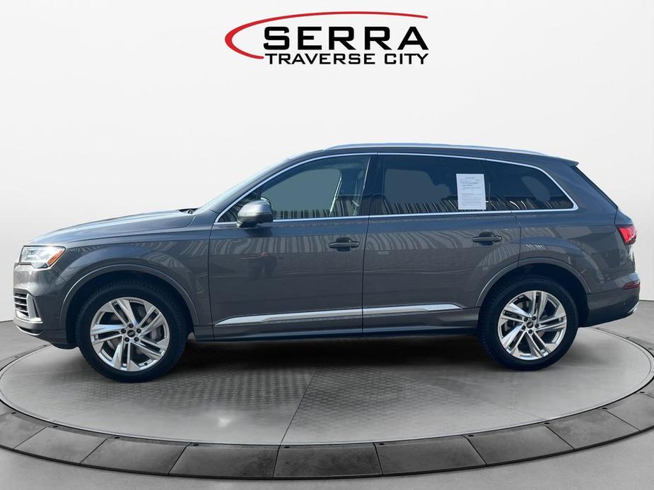 used 2021 Audi Q7 car, priced at $34,955