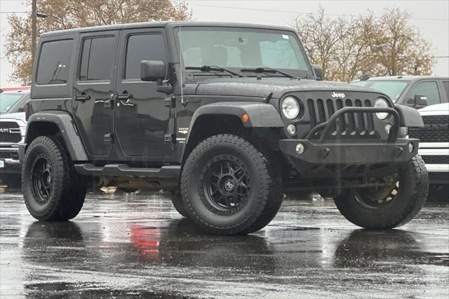 used 2015 Jeep Wrangler Unlimited car, priced at $21,992