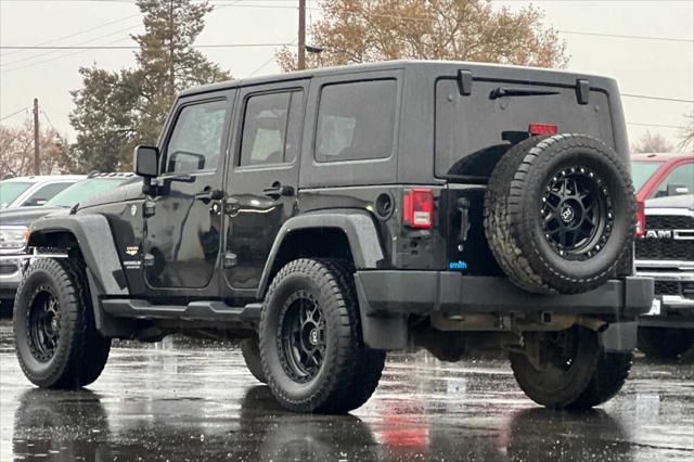 used 2015 Jeep Wrangler Unlimited car, priced at $21,992