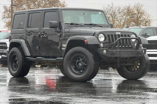 used 2015 Jeep Wrangler Unlimited car, priced at $21,992