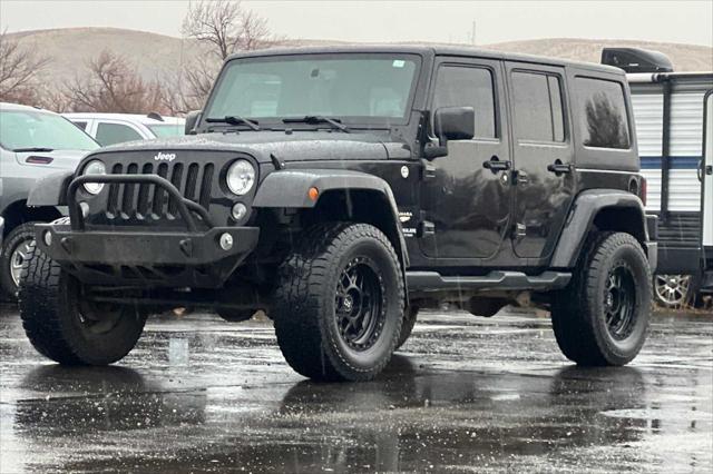 used 2015 Jeep Wrangler Unlimited car, priced at $21,992