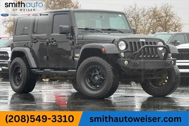 used 2015 Jeep Wrangler Unlimited car, priced at $21,992