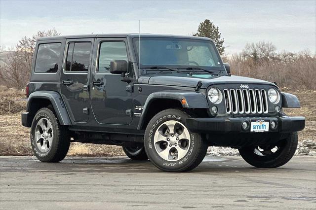 used 2018 Jeep Wrangler JK Unlimited car, priced at $27,259