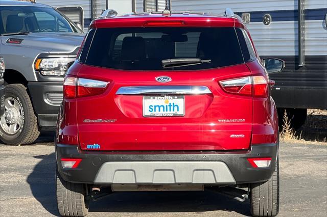 used 2019 Ford EcoSport car, priced at $17,995