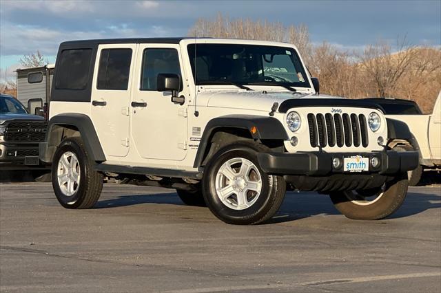 used 2016 Jeep Wrangler Unlimited car, priced at $23,998