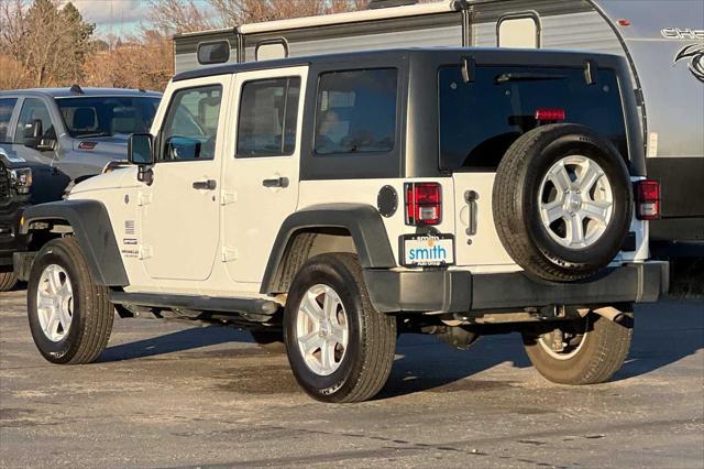 used 2016 Jeep Wrangler Unlimited car, priced at $23,998