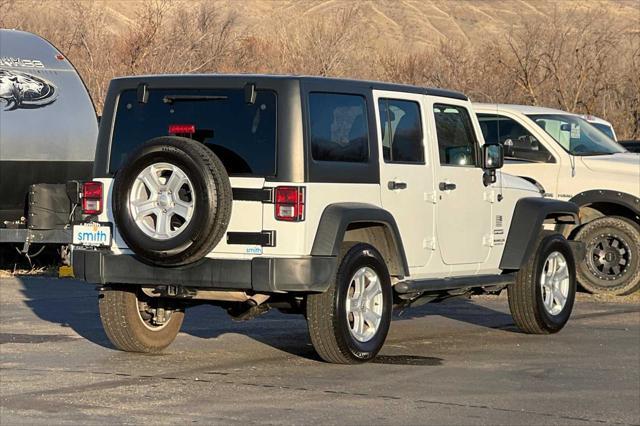 used 2016 Jeep Wrangler Unlimited car, priced at $23,998