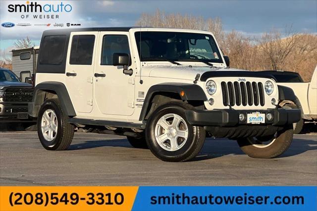 used 2016 Jeep Wrangler Unlimited car, priced at $23,998