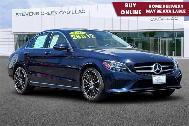 used 2021 Mercedes-Benz C-Class car, priced at $29,332