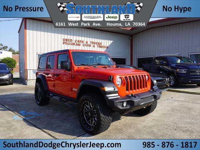 used 2020 Jeep Wrangler Unlimited car, priced at $30,997