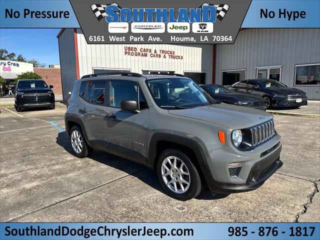 used 2021 Jeep Renegade car, priced at $18,997