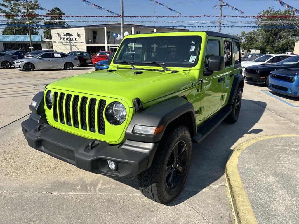 used 2021 Jeep Wrangler Unlimited car, priced at $31,997