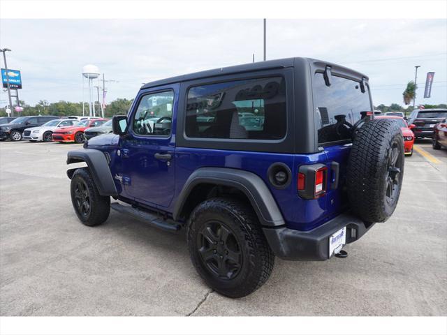 used 2019 Jeep Wrangler car, priced at $29,597