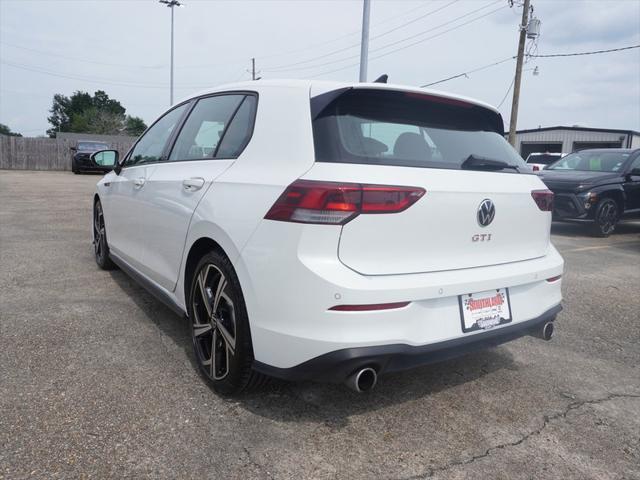 used 2024 Volkswagen Golf GTI car, priced at $34,497