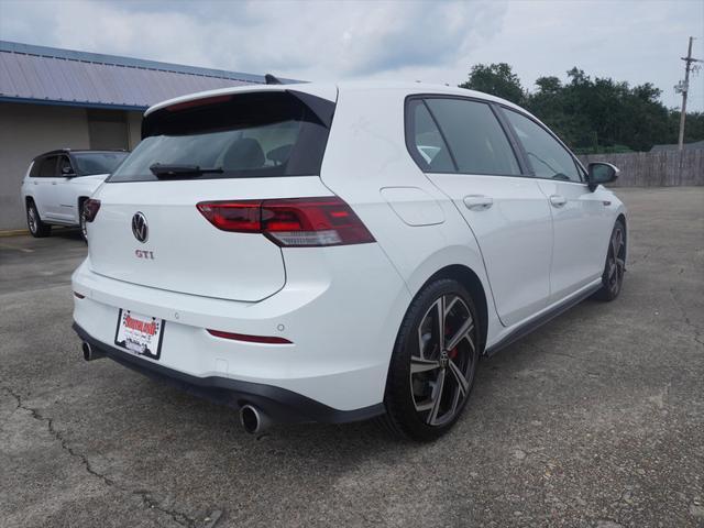 used 2024 Volkswagen Golf GTI car, priced at $34,497