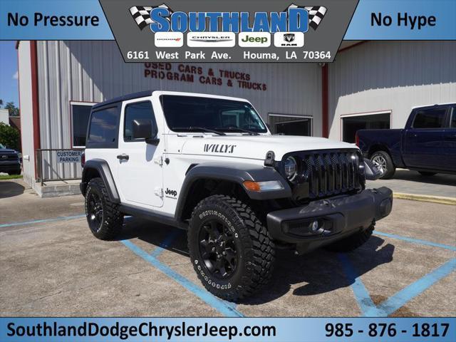 used 2021 Jeep Wrangler car, priced at $33,997