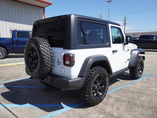 used 2021 Jeep Wrangler car, priced at $33,997