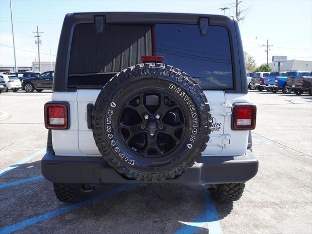 used 2021 Jeep Wrangler car, priced at $29,997