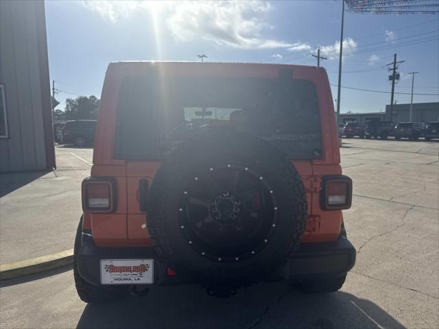 used 2020 Jeep Wrangler Unlimited car, priced at $29,997