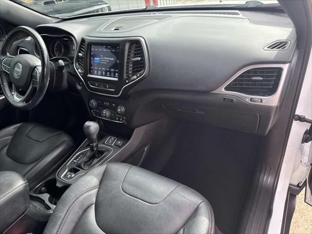 used 2021 Jeep Cherokee car, priced at $21,997