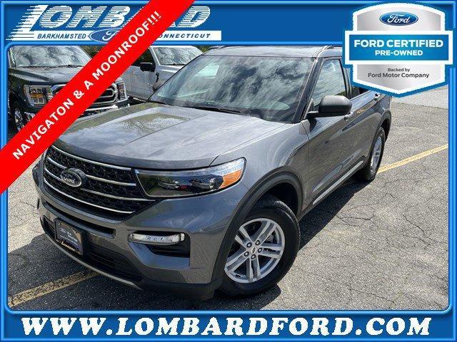 used 2021 Ford Explorer car, priced at $34,988