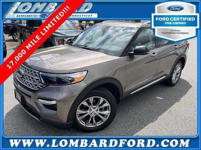 used 2021 Ford Explorer car, priced at $36,988